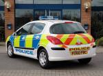 Peugeot 308 5-Door Police Car 2008 года